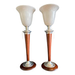 1930s Art Deco Mazda Lamps With Original Stamp - a Pair - French Antiques www.Decoparis.com