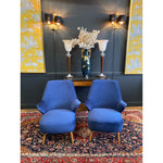 1950 Vintage Gio Ponti Midcentury Armchairs- A Pair - French Antiques www.Decoparis.com