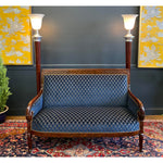 1830s French Empire Sofa Christian Lacroix upholstered - French Antiques www.Decoparis.com