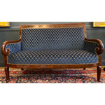 1830s French Empire Sofa Christian Lacroix upholstered - French Antiques www.Decoparis.com