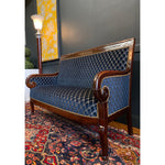 1830s French Empire Sofa Christian Lacroix upholstered - French Antiques www.Decoparis.com
