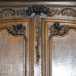 Antique oak wood French Wedding Armoire Wardrobe, circa 1780’s - French Antiques www.Decoparis.com