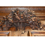 Antique oak wood French Wedding Armoire Wardrobe, circa 1780’s - French Antiques www.Decoparis.com