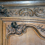 Antique oak wood French Wedding Armoire Wardrobe, circa 1780’s - French Antiques www.Decoparis.com