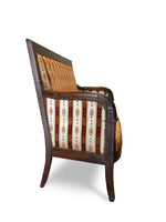 Authentic 19th Century France Empire five Pieces Mahogany Salon - Perfectly Restored - French Antiques www.Decoparis.com