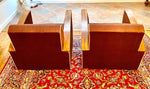 Pair of Art Deco Club Chairs France, circa 1930
