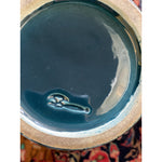 Antique Gustave Asch Blue Green and Gold Porcelain Vase - French Antiques www.Decoparis.com