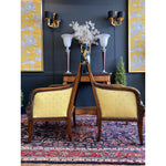 Early 19th Century Empire Mahogany Fauteuils- A Pair - French Antiques www.Decoparis.com