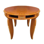 1930's Art Deco Jules Leleu Gueridon, Rosewood Inlaid marquetry - New York - French Antiques www.Decoparis.com