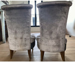 Fauteuils bas matelassés