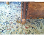 Pair of club armchairs