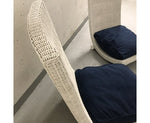 Pair of wicker chairs