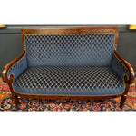1830s French Empire Sofa Christian Lacroix upholstered - French Antiques www.Decoparis.com