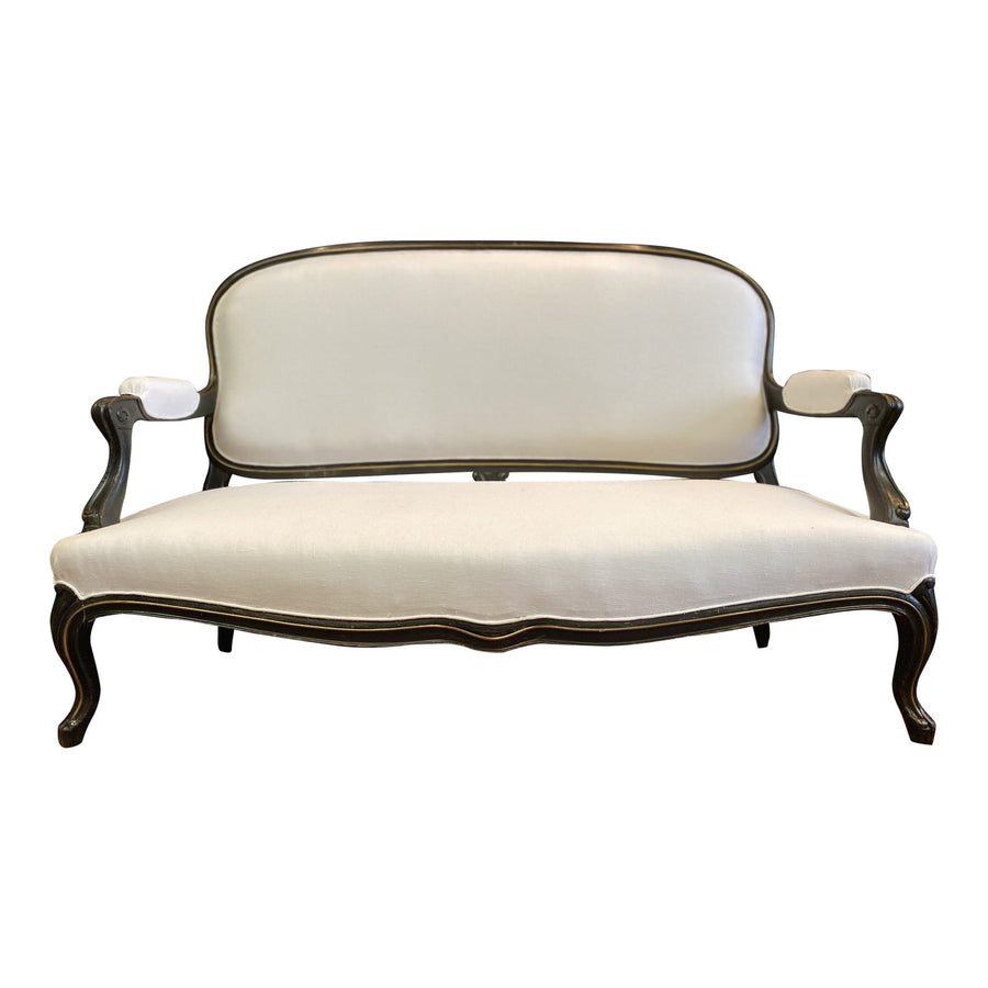 Late 19th Century Vintage French Napoleon III Settee - French Antiques www.Decoparis.com