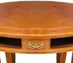 1930's Art Deco Jules Leleu Gueridon, Rosewood Inlaid marquetry - New York - French Antiques www.Decoparis.com